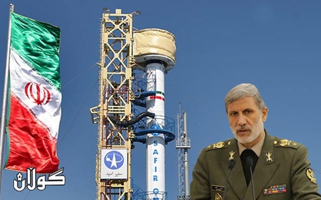  وەزیری بەرگریی ئێران: هەڵدانی کەشتیی ئاسمانیی زەفەر سەرکەوتوو نەبوو 