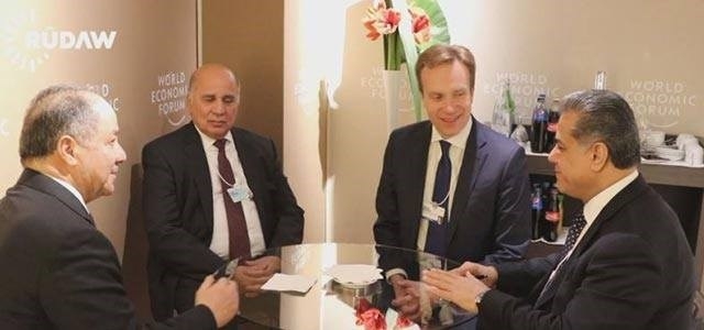 سەرۆک بارزانی و وەزیری دەرەوەی نەرویج لە کۆبوونەوەدان