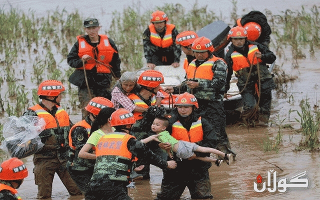 ژمارەی قوربانیانی زریانەکەی چین بەرزبوەوە