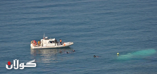 دوای نغرۆبوونی كه‌شتییه‌ك له‌ ده‌ریای ئیجه‌ ته‌رمی 20  كۆچبه‌ری كورد دۆزرایه‌وه‌