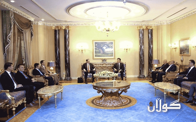  نێچیرڤان بارزانی لەگەڵ نێردەی تایبەتیی دۆناڵد ترەمپ کۆ بووەوە 