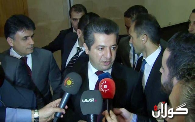 مەسرور بارزانی گەیشتە پەرلەمانی كوردستان