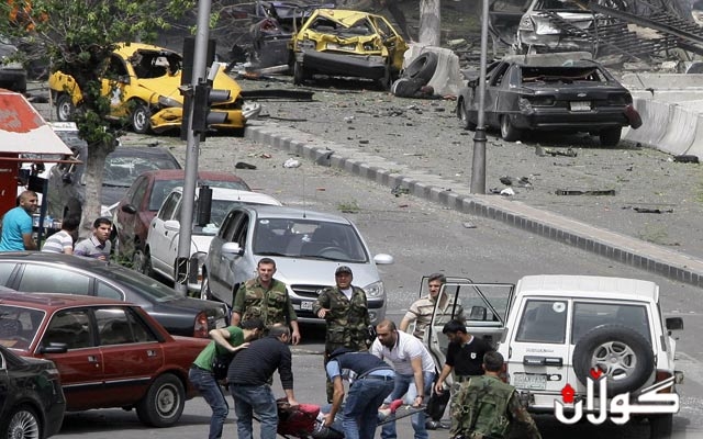 تەقینەوەیەک دیمەشقی هەژاند