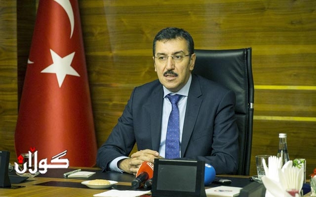  وەزیری ئابووریی تورکیا: هیچ بڕیارێک بۆ ڕاگرتنی پەیوەندییە ئابوورییەکان لەگەڵ هەرێمی کوردستان نییە 