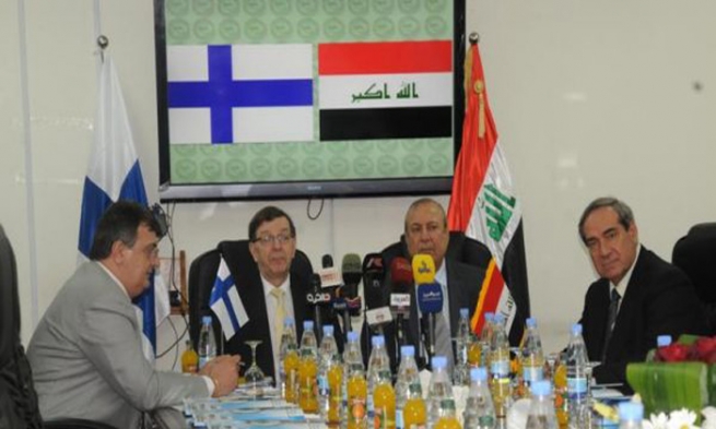 فینله‌ندا، به‌ ملیۆنێك یۆرۆ به‌شداریی ئاوه‌دانکردنه‌وه‌ی ناوچه‌ ڕزگارکراوه‌کانی عێراق ده‌کات 