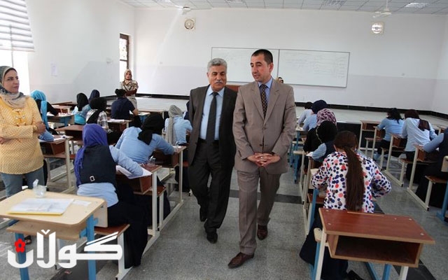 رەوشی تاقیكردنەوەكان لە سەنتەری هەولێر بە دواداچوونی بەردەوامی بۆدەكرێت