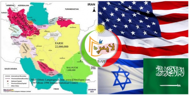 جه‌نه‌راڵێکی سعودیه‌: سی ئای ئه‌ی ئێران دابه‌ش ده‌کات بۆ 6 وڵات