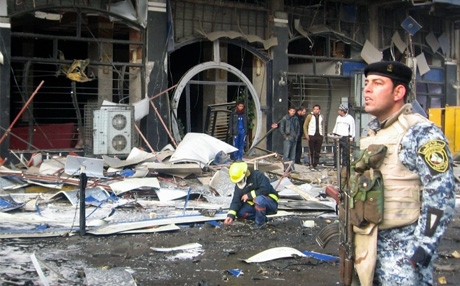  چەند تەقینەوەیەك شارەكانی بەغدا، بابل، زیقار و نەجەف دەهەژێنن 