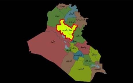  حکومەتی عێراق: هۆزەکان پێنج ناوچەی سەڵاحەدین کۆنترۆڵدەکەنەوە 