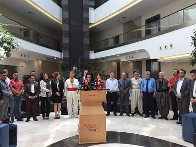  	 لە سلێمانی کەمپینی پشتیوانیکردن لە ڕیفراندۆم ڕاگەیاندرا 