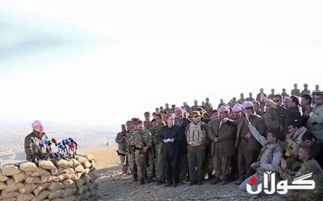  لاوانى جیهان پیرۆزبایى له‌ سەرۆك بارزانی و پێشمه‌رگه‌ دەکەن