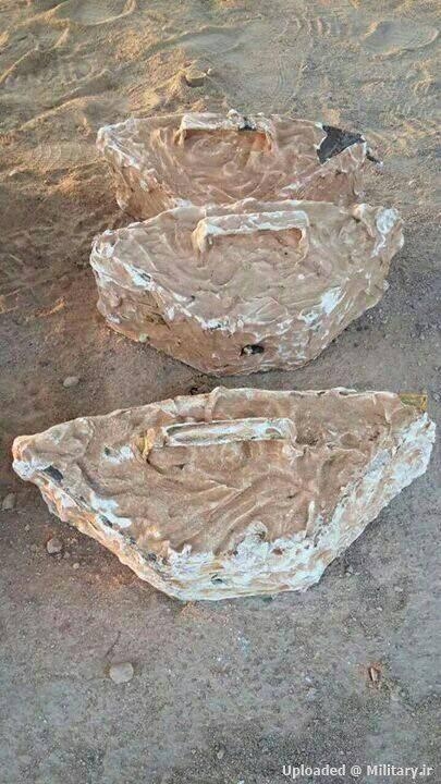 داعش بۆمب له‌ شێوه‌ی به‌ردی سروشتی دروست ده‌كات