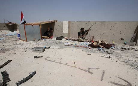  داعش هێرشدەکاتە سەر هێڵی بەرگری هێزە عێراقییەکان لە رۆژئاوای بەغدا 