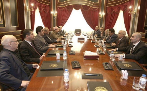  ڕاگەیێندراوی كۆبوونەوەی پارتی دیموكراتی كوردستان و یەكێتیی نیشتیمانیی كوردستان 
