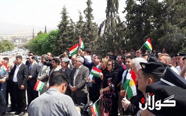 لە سۆران كەرناڤاڵی پشتگیریی جەماوەری بۆ ئەنجومەنی پارێزگای كەركووك ساز كرا