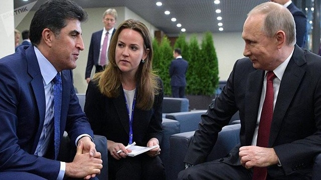  نێچیرڤان بارزانى له‌گه‌ڵ پوتین كۆده‌بێته‌وه‌ 