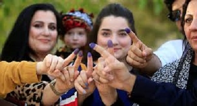  ئافرەتێن دهۆکێ، دەنگدان ب لیستا 183ێ سەرکەفتنا مللەتێ كوردە 