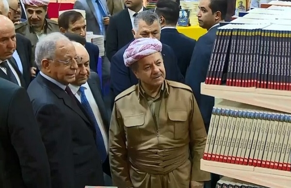 بە ئامادەبوونی سەرۆك بارزانی، 13مین پێشانگای نێوده‌وڵه‌تیی كتێب کرایەوە