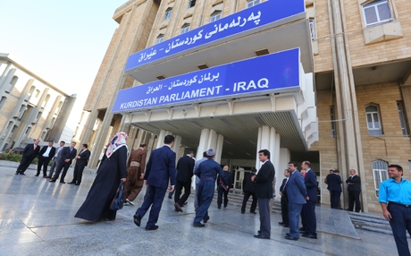  	 پەرلەمانی کوردستان هۆشداری دەداتە بەغدا 