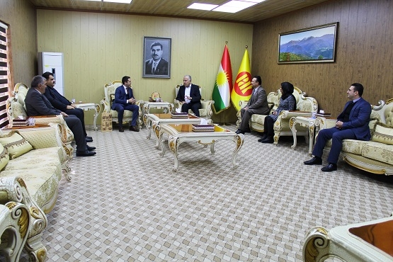 بەرپرسی پەیوەندییەكانی دەرەوە و كۆنسووڵی بولگاریا كۆ بوونەوە