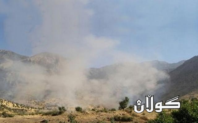  ئێران تۆپبارانی ناوچە سنوورییەکانی کوردستانی باشووری دەست پێ کردەوە 