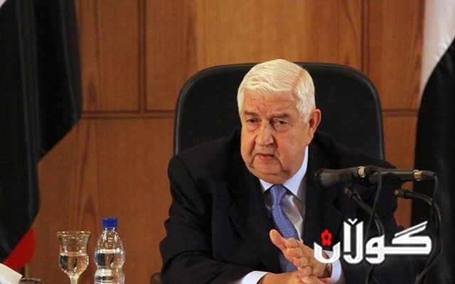  وەزیری دەرەوەی سووریا هەوڵ دەدا سەردانی عێراق بکات 