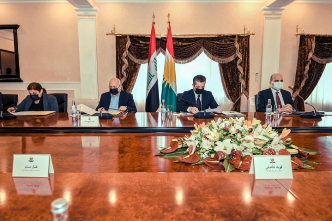 سەرۆکی حکوومەتی هەرێمی کوردستان سەرپەرشتیی کۆبوونەوەی ئەنجوومەنی باڵای وەبەرهێنان دەکات