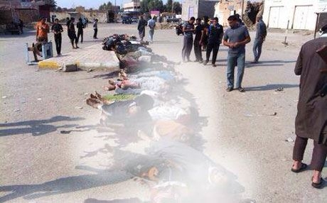  داعش50 پۆلیسی عێراق گوللەباران دەکات 