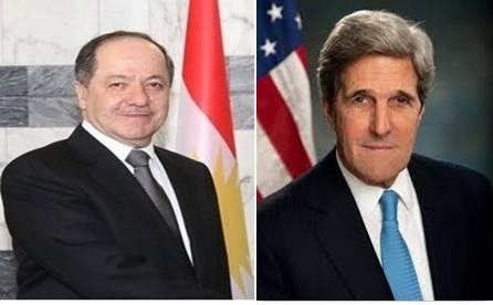 وەزیری دەرەوەی ویلایەتە یەكگرتووەكانی ئەمەریكا لەڕێی تەلەفۆنەوە پەیوەندی بە سەرۆكی هەرێمی كوردستان دەكات 