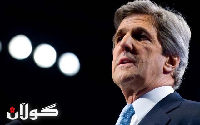  جۆن کیری: ئەگەر ئەسەد هەڵبژێردرێتەوە شەڕی سووریا کۆتایی نایەت 