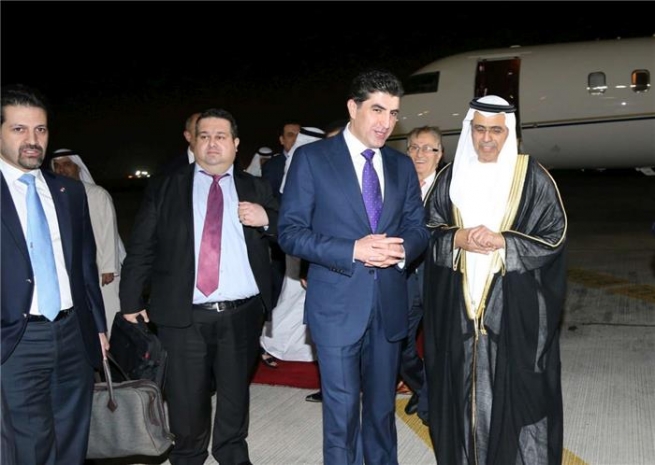 نێچیرڤان بەسەردانێك گەیشتە دەوڵەتی ئیماراتی عەرەبی یەكگرتوو