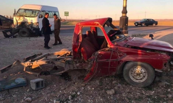 لە کەلار بەهۆی رووداوێکی هاتوچۆ دوو کەس گیانیان لە دەست دا