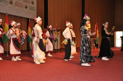 هەشتەمین كەرنەڤاڵی قوتابخانە سریانەكانی كوردستان لە سۆران بەرێوەچوو