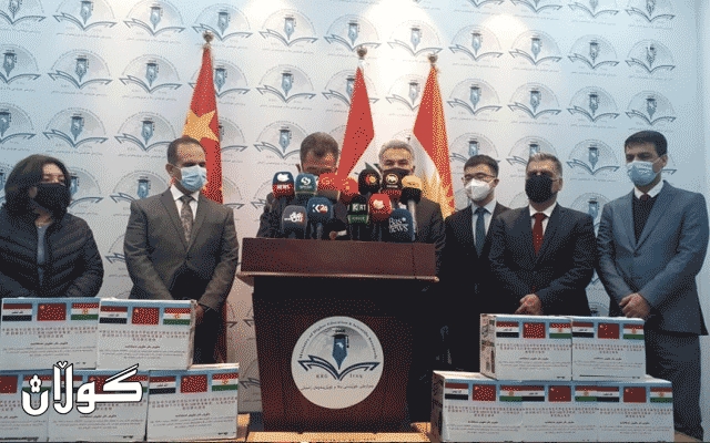 هەرێمی کوردستان.. چین هاوکاریی تەندروستیی وەزارەتی خوێندنی باڵا دەکات