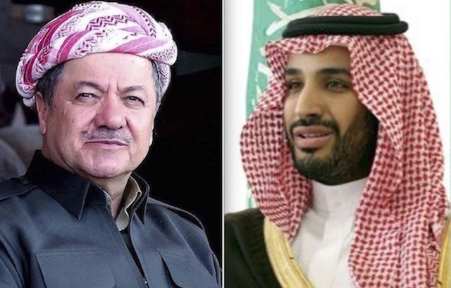  	 جێنشینی جێنشینی سعوودیا سه‌ره‌خۆشی له‌ سه‌رۆك بارزانی ده‌كا 