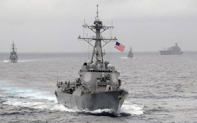 ئەمەریکا کەشتیـیەکی جەنگی خۆی بۆ ناوچەیەکی دەریایی ڕەوانە دەکات کە چین پـێی قبوڵ نیـیە