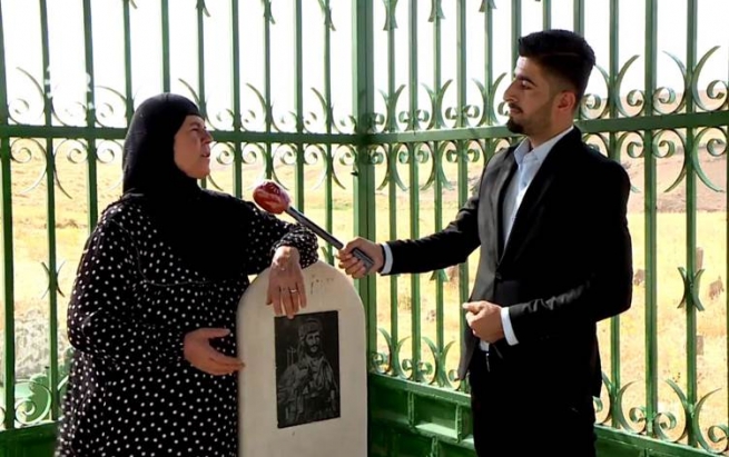 کۆنسوڵخانەی فەڵەستین هاوژینی مامەڕیشە خەڵات دەکات