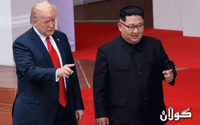 ترەمپ داوا لە کیم جۆن ئون دەکات پەلە بکات بۆ واژۆکردنی رێککەوتنێک