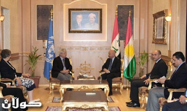 هه‌ردوو وه‌زیری ناوخۆ و پلاندانان، پێشوازی له‌ شاندێكى ئاژانسى هابیتاتی سه‌ر به‌ نه‌ته‌وه‌ یه‌كگرتووه‌كان ده‌که‌ن