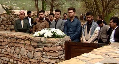 شاندی کۆمەڵەی یەکبوونی کوردی ڕووسیا سەردانی مەزاری نەمرانیان کرد