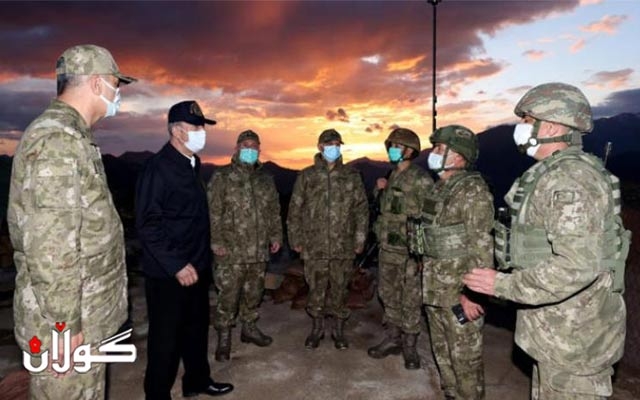 وەزیری بەرگری توركیا بەبێ رەزامەندنی بەغدا دێتە ناو خاكی عێراقەوە