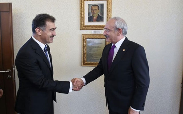 کڵچدارئۆغڵو پێشوازی لە شاندێکی پارتی دیموکراتی کوردستان کرد