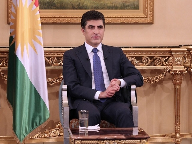پیرۆزباییى نێچیرڤان بارزانی بۆ جه‌ژنى ڕه‌مه‌زان