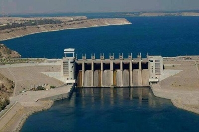 ئاو لە بەنداوی مووسڵەوە گەیاندرایە سەنتەری شاری دھۆک