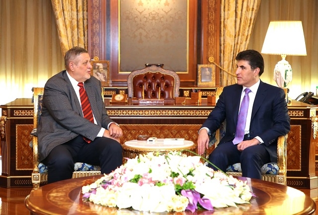  	 نێچیرڤان بارزانی و یان كۆبیش پێكهێنانی حكوومه‌تی نوێی عێراقیان تاوتوو کرد