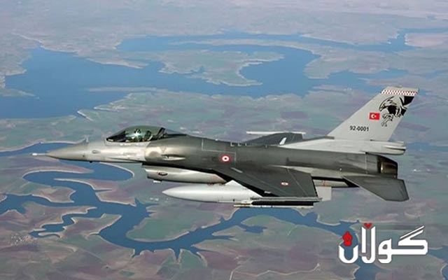  فڕۆکەکانی جەنگییەکانی تورکیا سنووری شارۆچکەی سیدەکانیان بۆردومان کرد 