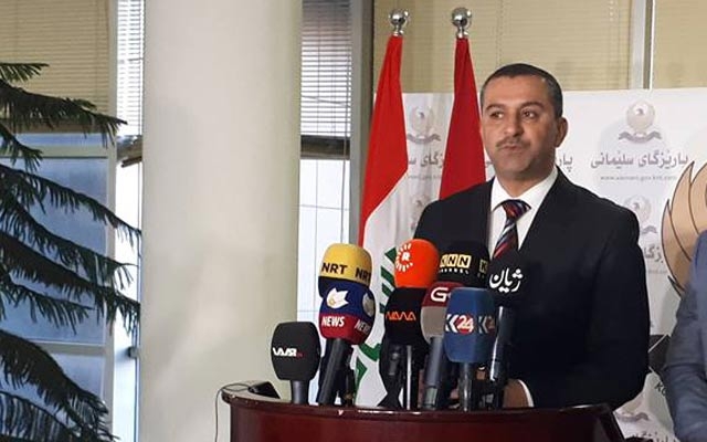  هەڤاڵ ئەبوبەکر: مەترسی هەیە سلێمانی وەک حەلەب و عەفرین و کەرکووکی لێ بێت 