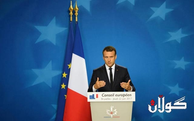 ماكرۆن: فه‌ره‌نسا په‌له‌ده‌كات له‌وه‌رگرتنی‌ كۆچبه‌ره‌ یاساییه‌كان 