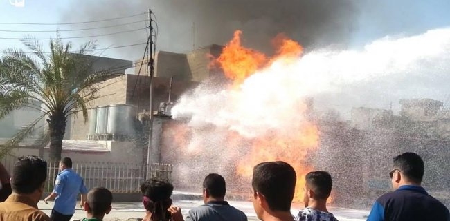 ه‌هۆی ڕووداوێكه‌وه‌ چه‌ند مه‌نهۆڵێكی گه‌ڕه‌كێكی شاری كه‌لار ته‌قینه‌وه‌