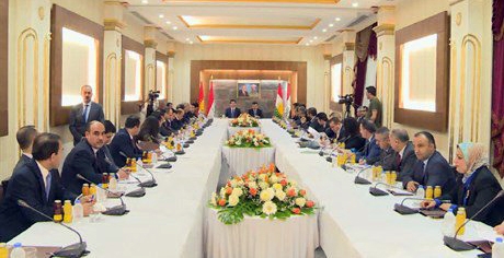  حکومەت و پەرلەمان سەبارەت بە کێشەی بودجە لەکۆبوونەوەدان 